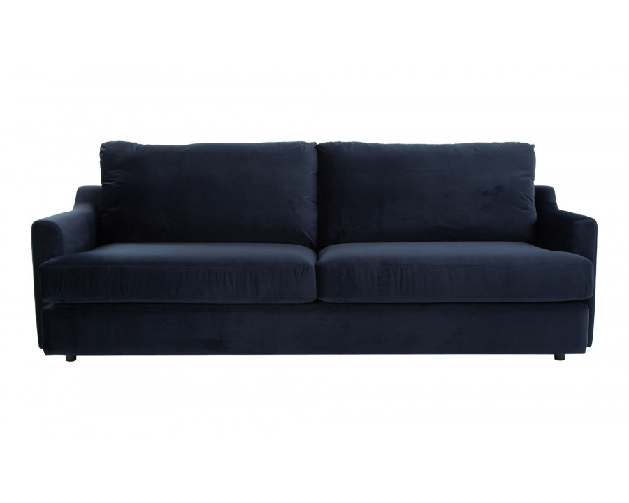 Moe's Alvin Sofa - Nightfall Blue