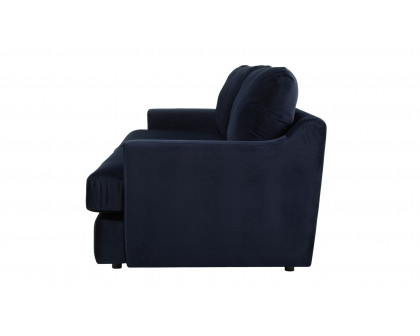 Moe's Alvin Sofa - Nightfall Blue