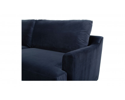 Moe's Alvin Sofa - Nightfall Blue