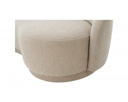 Moe's Excelsior Sofa - Shiitake Beige, Fabric