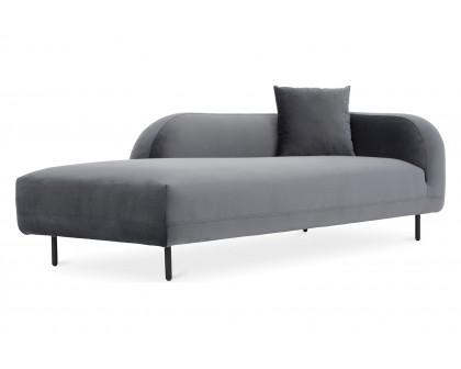 Moe's™ Deleuze Chaise - Dark Gray