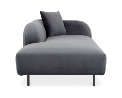 Moe's™ Deleuze Chaise - Dark Gray