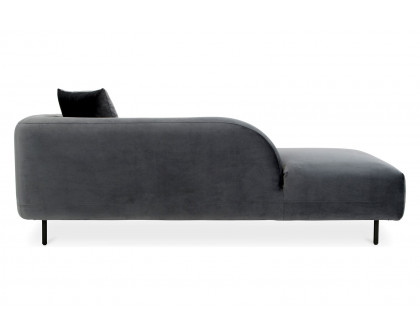 Moe's™ Deleuze Chaise - Dark Gray