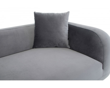 Moe's™ Deleuze Chaise - Dark Gray