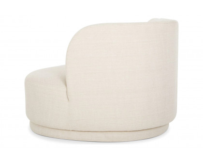 Moe's™ Yoon Chaise - Sweet Cream, Right Facing