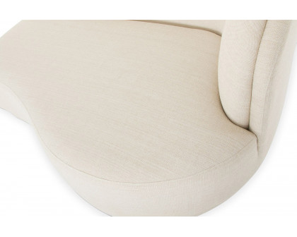 Moe's™ Yoon Chaise - Sweet Cream, Right Facing