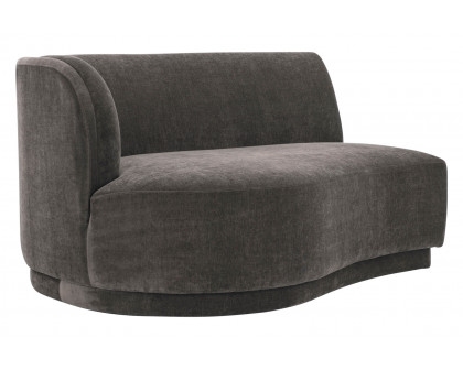 Moe's™ Yoon Chaise - Umbra Gray, Left Facing