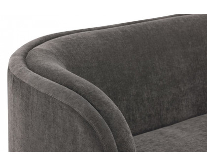 Moe's™ Yoon Chaise - Umbra Gray, Left Facing