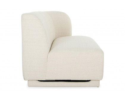 Moe's™ Yoon 2 Seat Sofa - Sweet Cream, Right Chaise