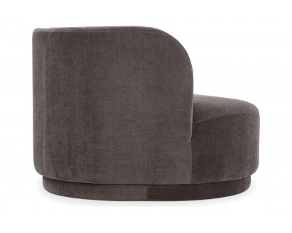 Moe's Yoon 2 Seat Sofa - Umbra Gray, Right Chaise