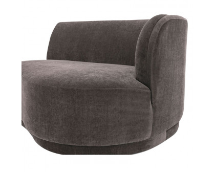 Moe's Yoon 2 Seat Sofa - Umbra Gray, Right Chaise