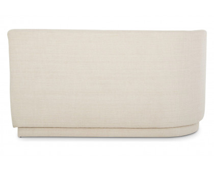 Moe's Yoon 2 Seat Sofa - Sweet Cream, Left Chaise