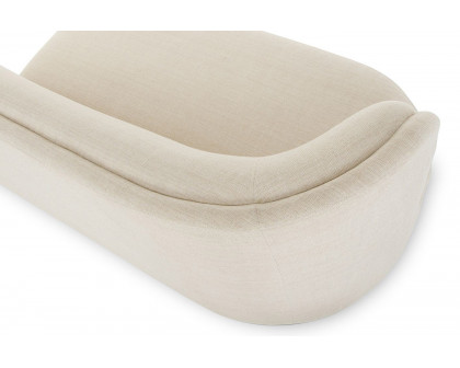 Moe's Yoon 2 Seat Sofa - Sweet Cream, Left Chaise