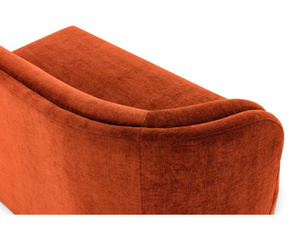 Moe's™ Yoon 2 Seat Sofa - Fired Rust, Left Chaise