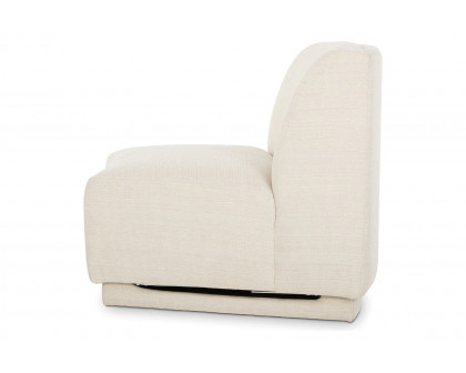 Moe's Yoon Slipper Chair - Sweet Cream