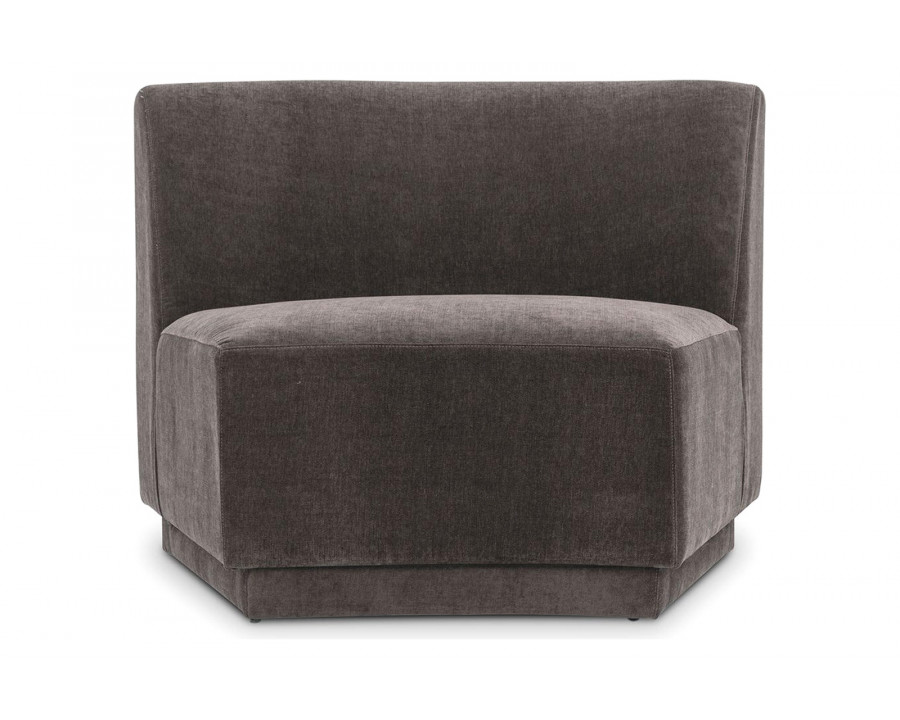 Moe's Yoon Slipper Chair - Umbra Gray