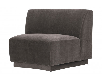 Moe's Yoon Slipper Chair - Umbra Gray