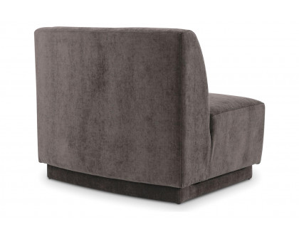 Moe's Yoon Slipper Chair - Umbra Gray