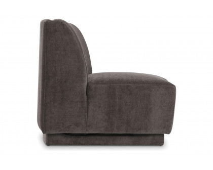 Moe's Yoon Slipper Chair - Umbra Gray