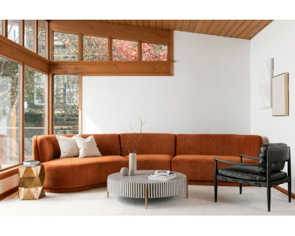 Moe's Yoon Compass Modular Sectional - Fired Rust