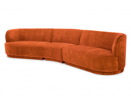 Moe's Yoon Compass Modular Sectional - Fired Rust