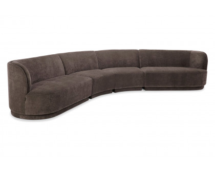 Moe's™ Yoon Eclipse Modular Sectional - Umbra Gray, Left Chaise