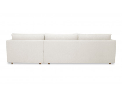 Moe's Bryn Rustic Right Facing Sectional - Oyster