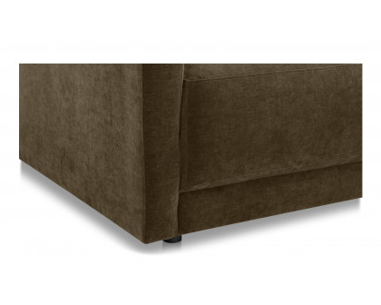 Moe's Bryn Rustic Right Facing Sectional - Heritage Green