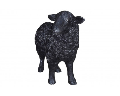 Moe's - Baa Baa Sheep Statue in Black