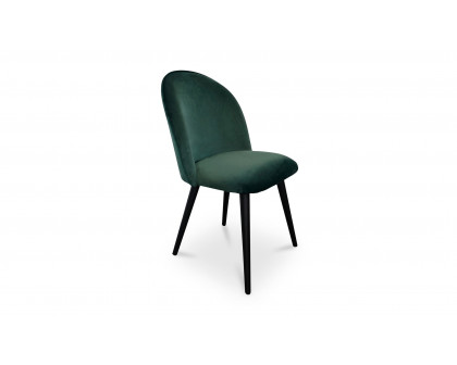 Moe's Clarissa Contemporary Dining Chair Set of 2 - Green