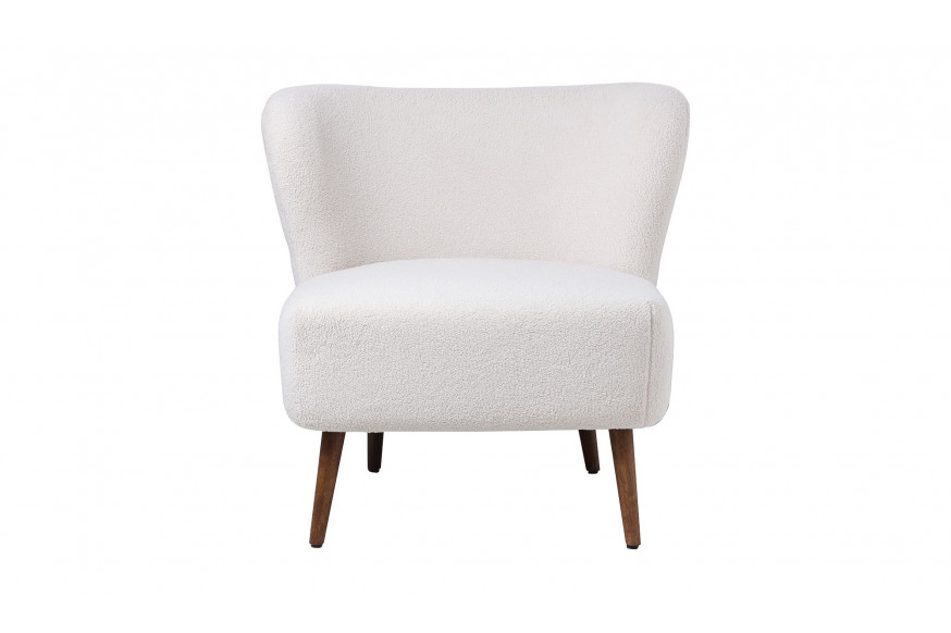 Moe's™ Margot Contemporary Accent Chair - Cream