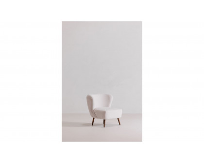 Moe's™ Margot Contemporary Accent Chair - Cream