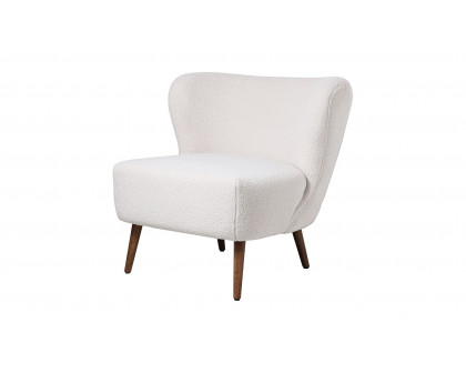 Moe's™ Margot Contemporary Accent Chair - Cream