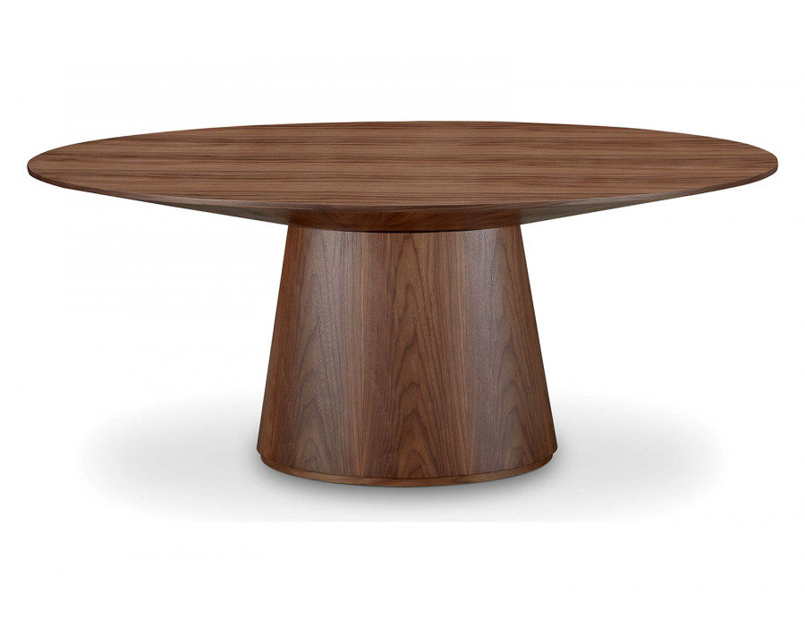 Moe's Otago Oval Dining Table - Brown, 71"