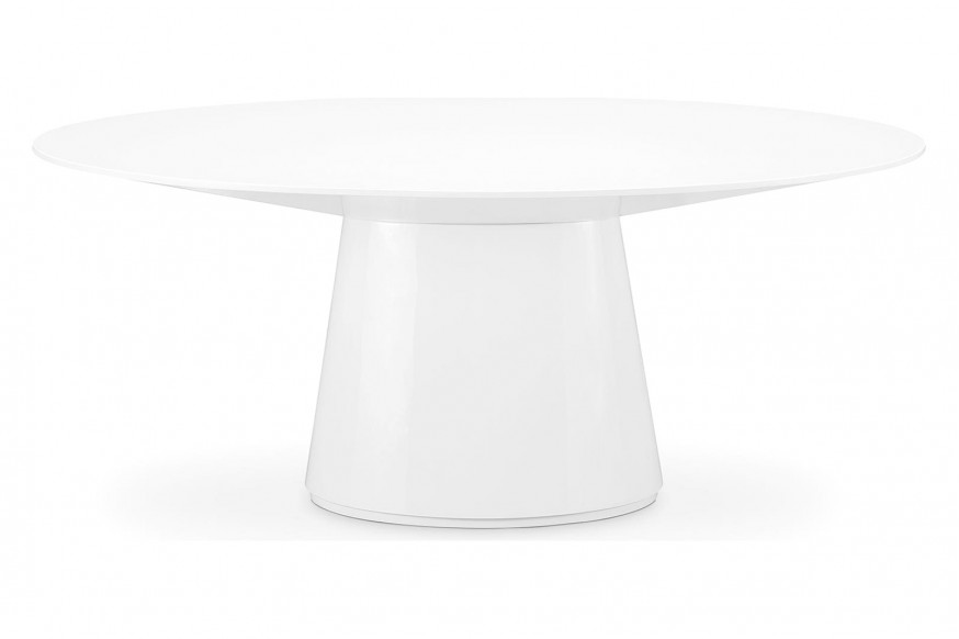 Moe's™ Otago Oval Dining Table - White, 71"