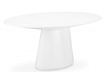 Moe's™ Otago Oval Dining Table - White, 71"