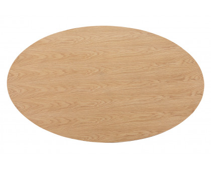 Moe's Otago Oval Dining Table - Oak, 71"