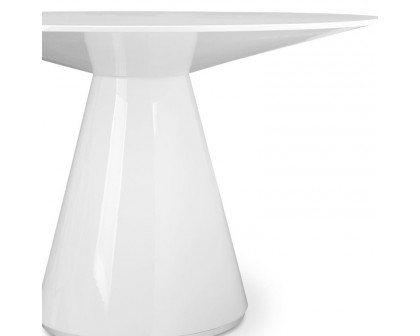 Moe's Otago Round Dining Table - White, 47"