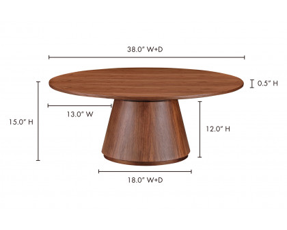 Moe's Otago Coffee Table - Walnut