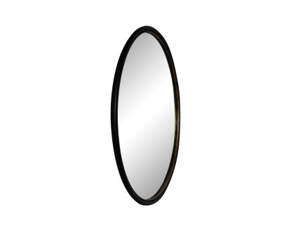 Moe's Sax Round Mirror - Black