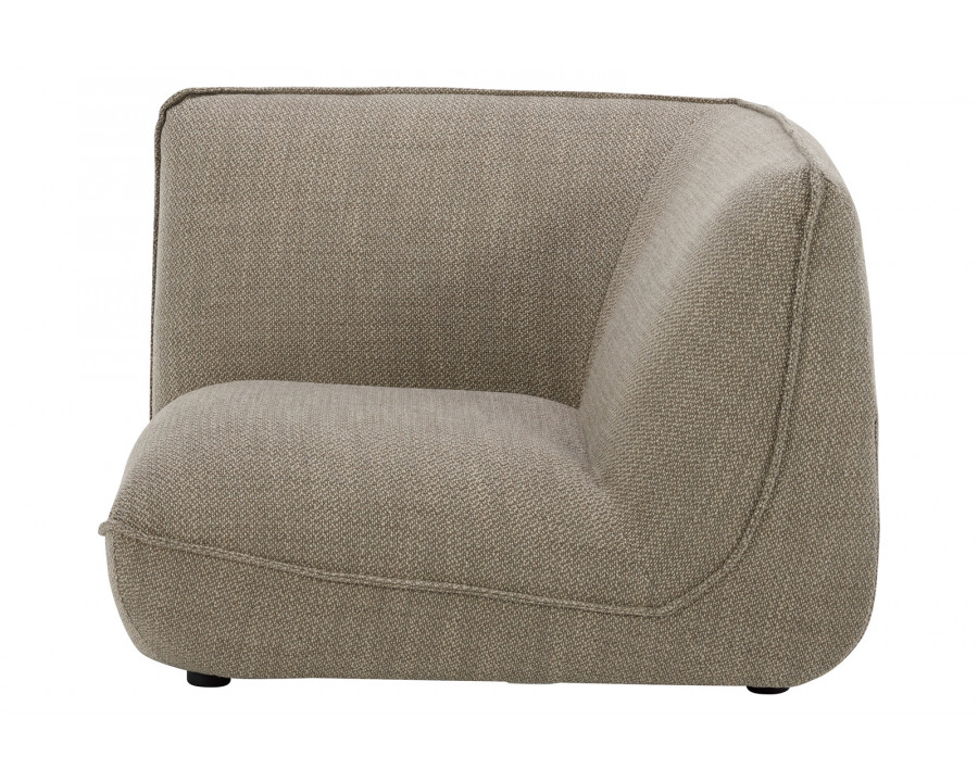 Moe's Zeppelin Corner Chair - Speckled Pumice