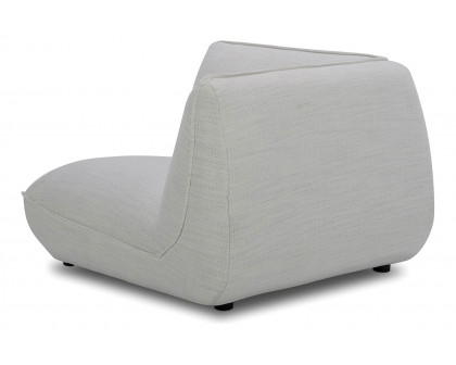 Moe's Zeppelin Corner Chair - Stone White