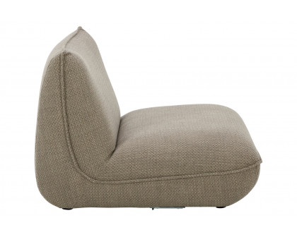 Moe's Zeppelin Slipper Chair - Speckled Pumice