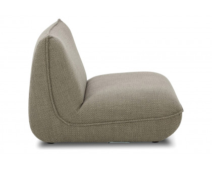 Moe's Zeppelin Slipper Chair - Speckled Pumice