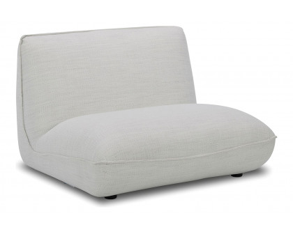 Moe's Zeppelin Slipper Chair - Stone White