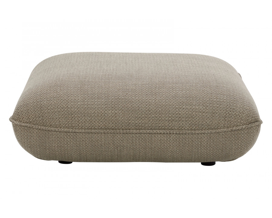 Moe's Zeppelin Ottoman - Speckled Pumice