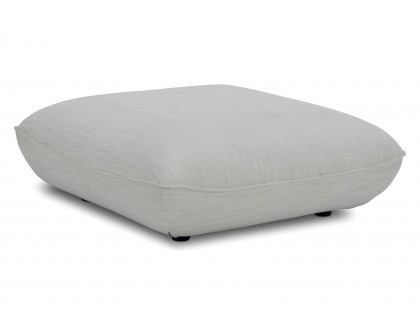 Moe's Zeppelin Ottoman - White