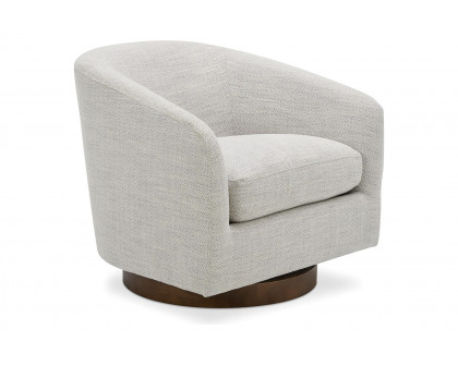 Moe's Oscy Swivel Chair - Splashed White