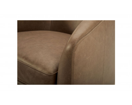 Moe's Oscy Swivel Chair - Tan