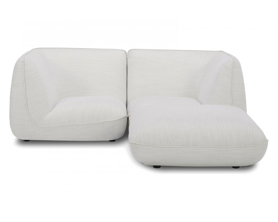 Moe's Zeppelin Nook Modular Sectional - White